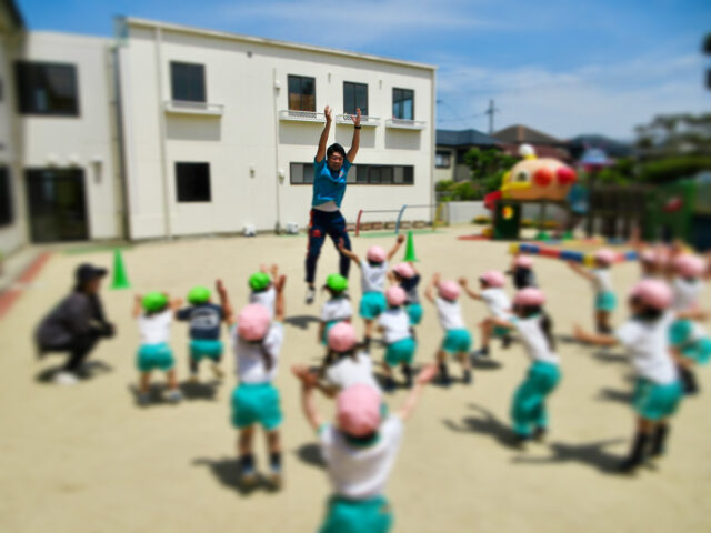 初めての体操！！