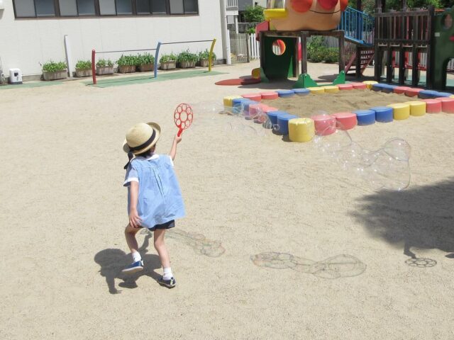 🫧シャボン玉遊び🫧