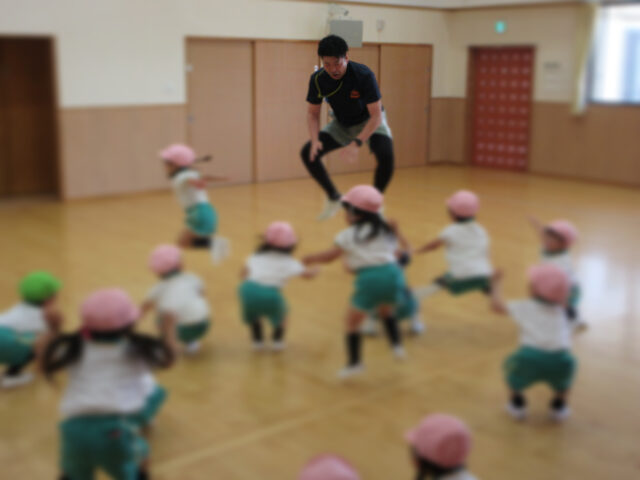 初めての体操指導